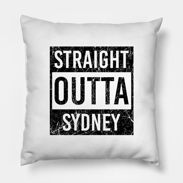straight outta Sydney Pillow by LeonAd