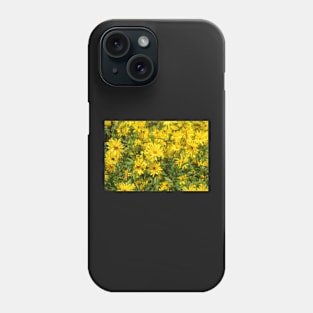 Yellow flowers spring wild flower Phone Case