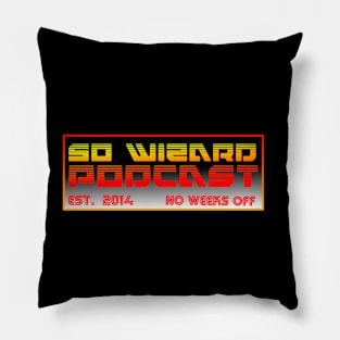 So Wizard Podcast Retro 80s Design Pillow