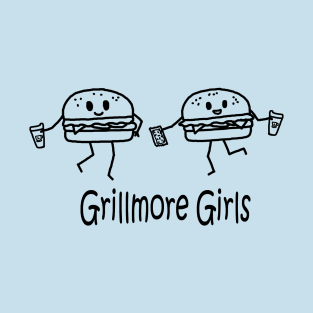 Grillmore Girls Pocket T-Shirt