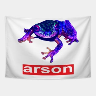 ARSON FROG Tapestry