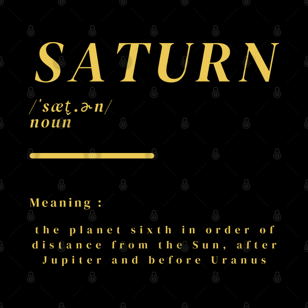 Word Saturn by Ralen11_