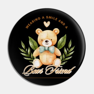 BEAR FRIEND Pin