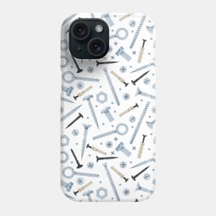 Screws Nuts And Bolts Phone Case