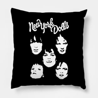 New York Dolls Pillow