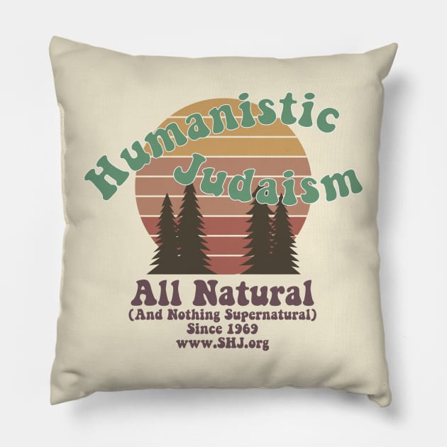 Humanistic Judaism All Natural Pillow by Society for Humanistic Judaism