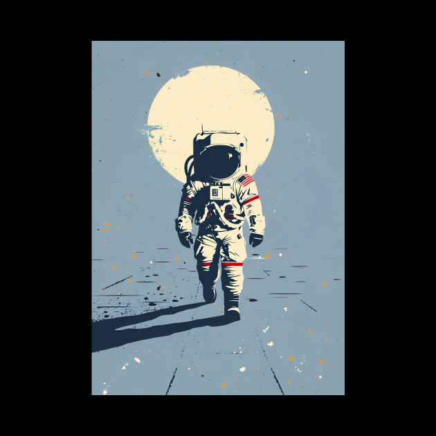 Astronaut Run by Pozter