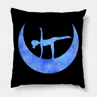 Half Moon Yoga Pose Pillow