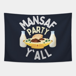 Mansaf Party Y'all Tapestry