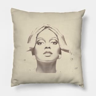 Diana Ross \ Vintage Style Design \\ Fan Art Design Pillow