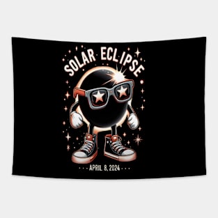 Totality 4.08.24 Adult Kids Total Solar Eclipse 2024 Tapestry