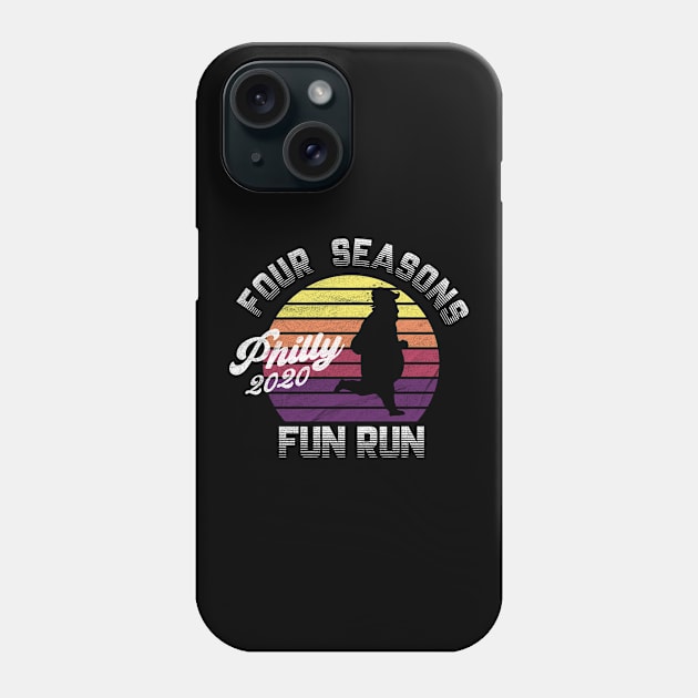 Four Seasons Philly Fun Run Phone Case by karutees