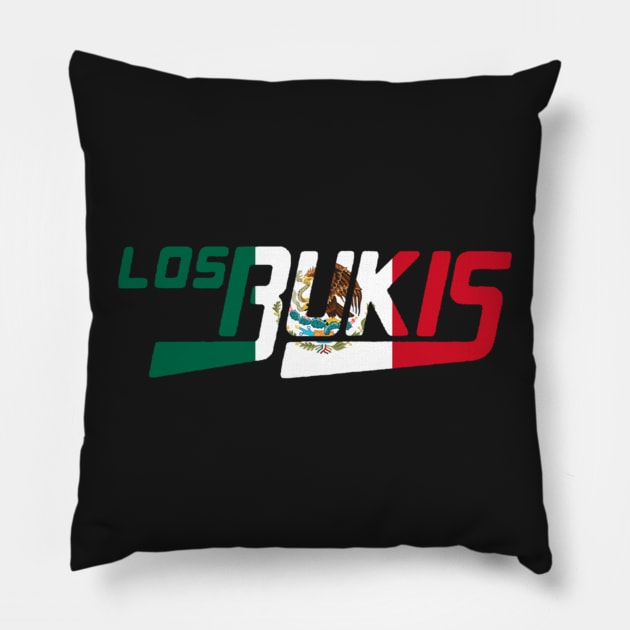 Los Bukis Pillow by brophycmillis