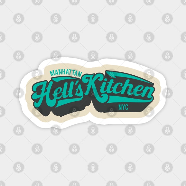 New York Hell´s Kitchen  - Hell´s Kitchen  - Hell´s Kitchen  Manhattan Magnet by Boogosh