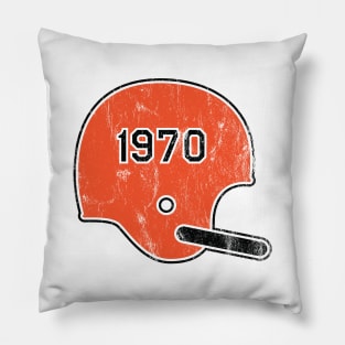 Cincinnati Bengals Year Founded Vintage Helmet Pillow