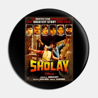 Sholay - Basanti and Veeru Pin