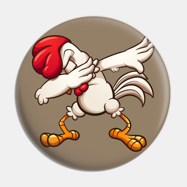 Dabbing cartoon chicken Pin by memoangeles