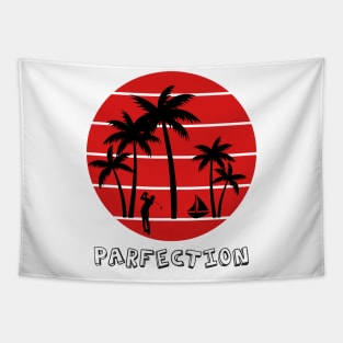 Parfection - Sunday Red Edition - Tee Shirt Tapestry