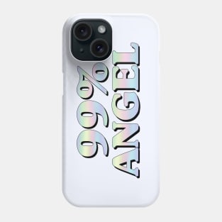 99% Angel (pastel rainbow) Phone Case