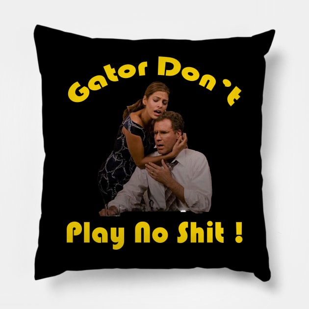 gator Pillow by  consumepodcast