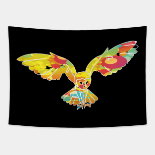 Great owl owl bird t-shirt Tapestry