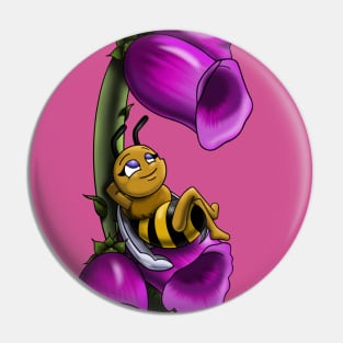 Bee and Flower Pin