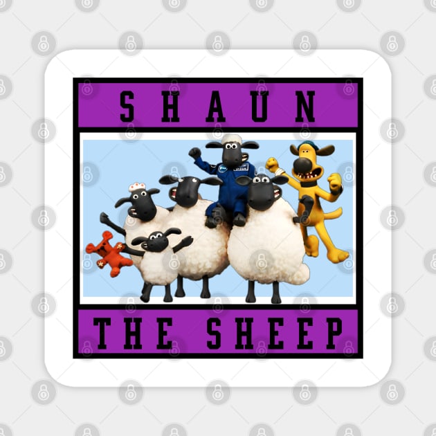 shaun the sheep Magnet by youne street