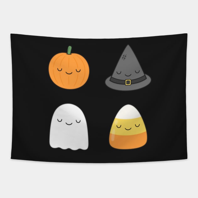 Happy Halloween! Tapestry by kimvervuurt