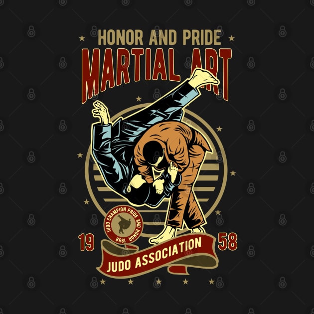 Vintage Martial Arts Judo by RockabillyM