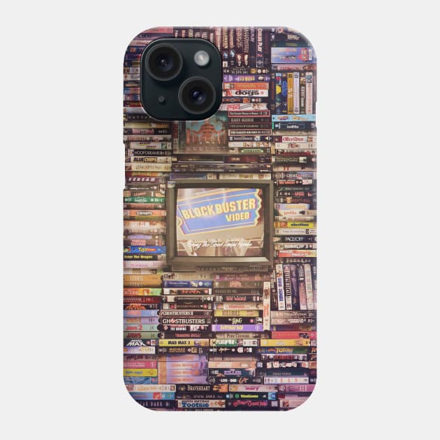 Blockbuster Era Phone Case by Rachid Lotf