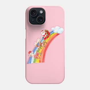 Rainbow Bridge for Christmas Phone Case