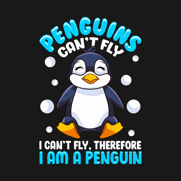 Penguins Can't Fly, Therefore I Am a Penguin by theperfectpresents