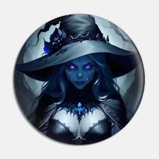 Evil witch Pin