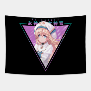 Goblin Slayer Priestess Tapestries Teepublic Read goblin slayer online and bookmark your manga with the reading history feature on the site. teepublic