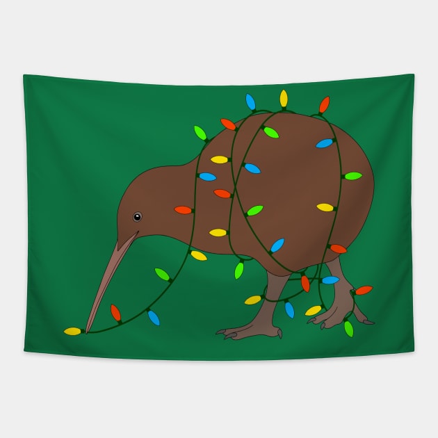 Kiwi Christmas Tapestry by BinChickenBaby