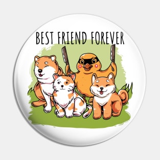 Best Friend Forever Pin