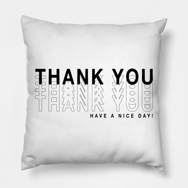 Thank you Pillow by vitoria