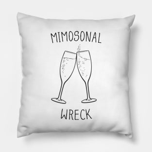 Mimosonal Wreck Pillow