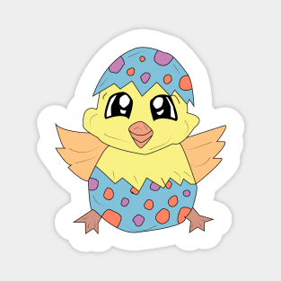 Little cute Easter chick Magnet