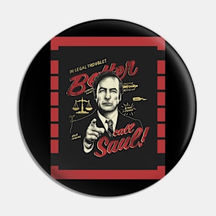 saul art Pin