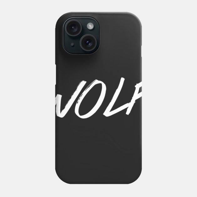 Wolf Logo Phone Case by WOLFYT