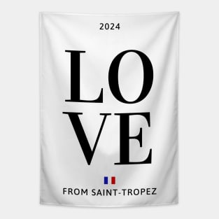 Love from Saint Tropez Tapestry