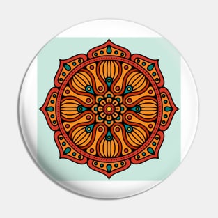 Pattern Mandalas 210 (Style:7) Pin