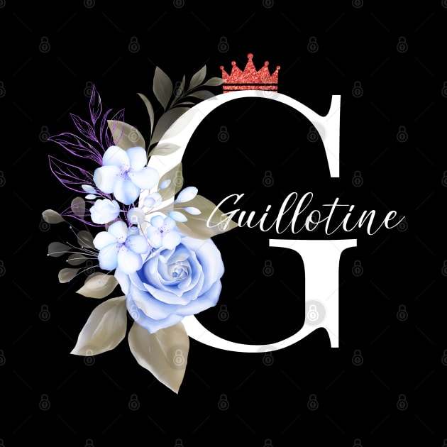 Pretty Guillotine Floral by aaallsmiles