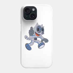 mecha cyborg felix the cat Phone Case