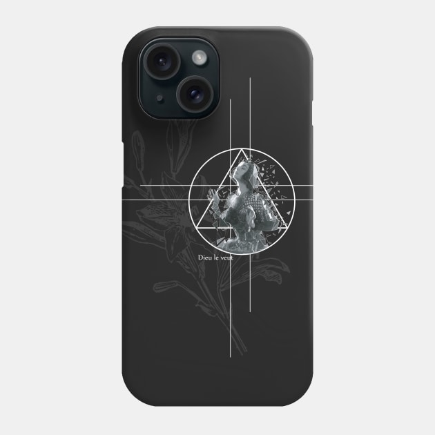 Joan d'Arc dark Phone Case by Anthraey