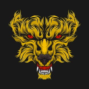 Lion Face Vector T-Shirt