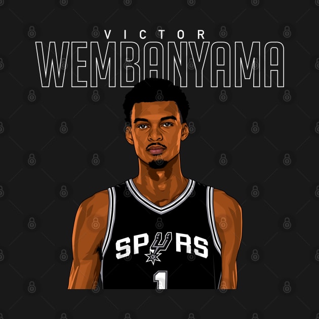 VICTOR WEMBANYAMA by origin illustrations