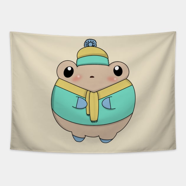 Cold Toad Tapestry by PrincessFroggy Designs