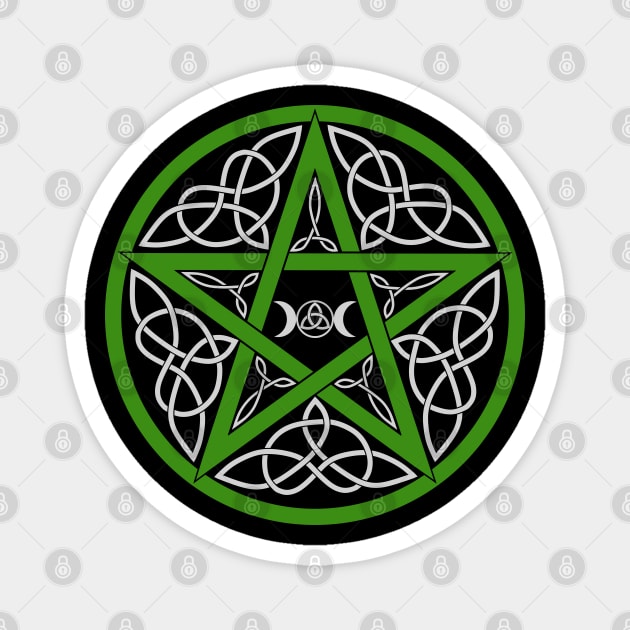 Celtic Pentacle Magnet by Wareham Spirals